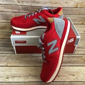 Wmn’s New Balance 501 Red Sneaker Tennis Shoe 9.5